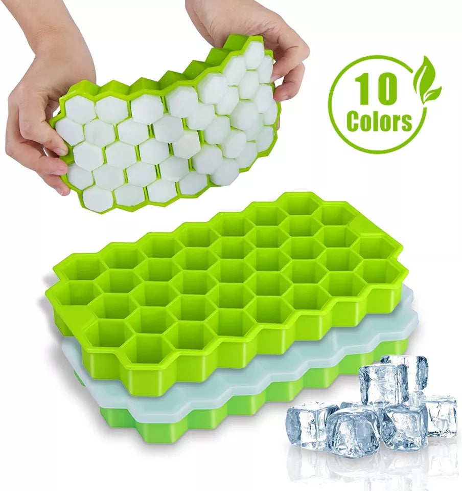 Cubetera hexagonal con tapa